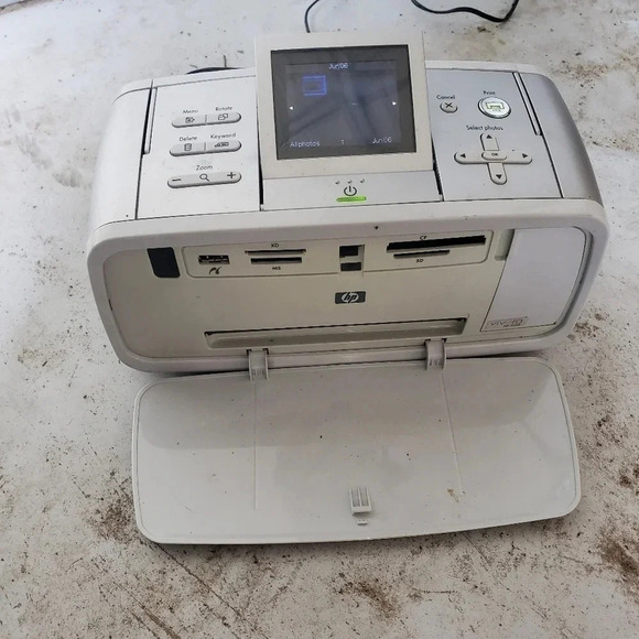 HP Photosmart 375 Digital Photo Inkjet Printer for sale - Picture 7 of 9